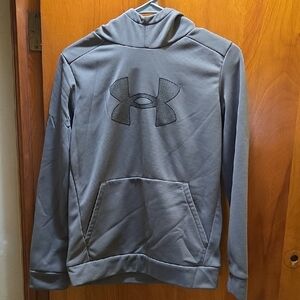 Under Armour YL Charcoal Hoodie